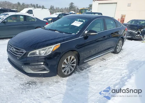 2015 Hyundai Sonata Sport z USA, uszkodzony, nr VIN 5NPE34AF0FH187467